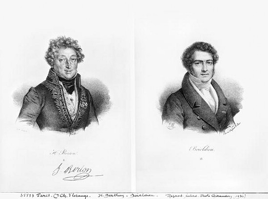 Henri Montan Berton (1767-1844) and Francois Adrien Boieldieu (1775-1834) de Francois Seraphin Delpech