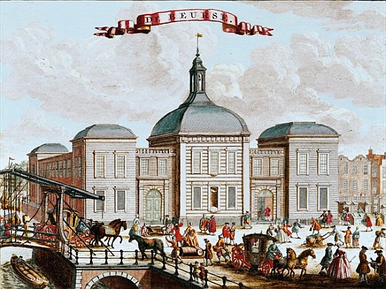The Stock Exchange, Amsterdam de Francois van Bleyswyck