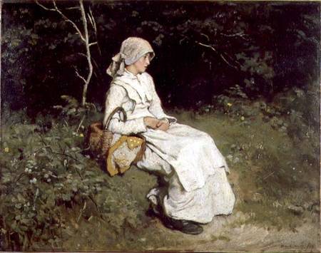 Resting by the Way de Frank Holl