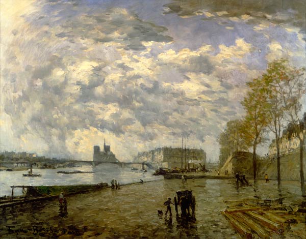 The Seine and Notre Dame de Frank Myers Boggs