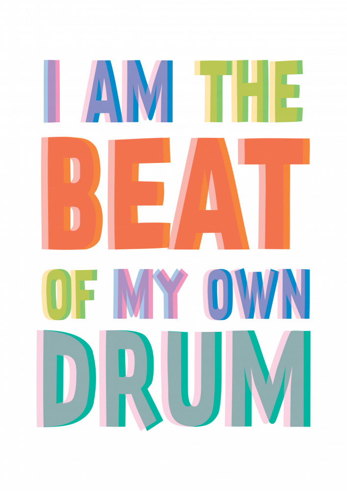 I Am The Beat Of My Own Drum de Frankie Kerr-Dineen
