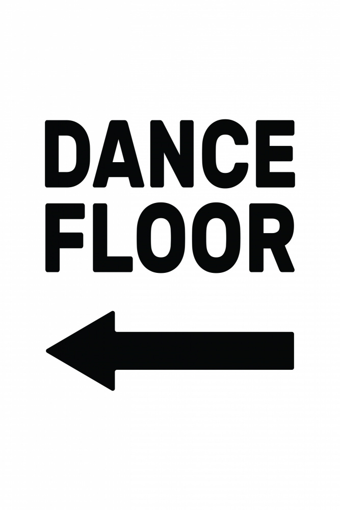Dance Floor Arrow Left de Frankie Kerr-Dineen