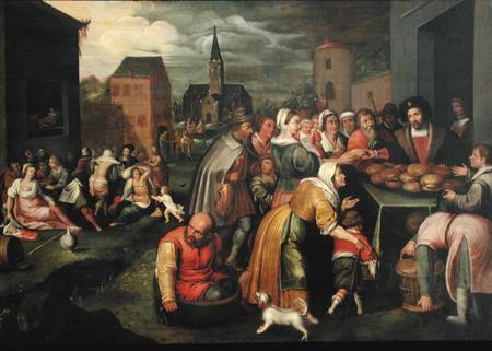 The Seven Acts of Mercy de Frans Francken d. J.