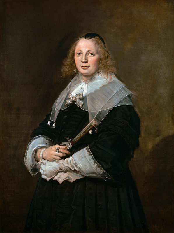Bildnis einer Dame de Frans Hals