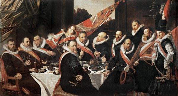 Feast of Officers de Frans Hals
