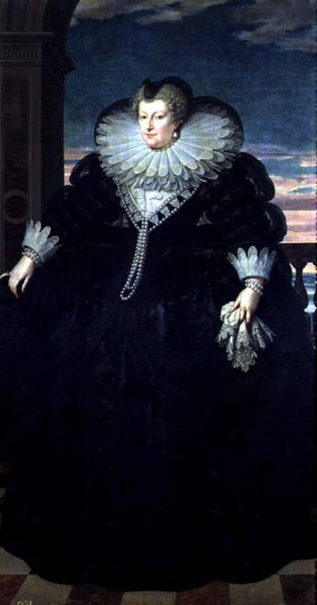 Marie de Medici (1573-1642) Queen of France de Frans II Pourbus