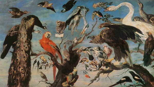 The Bird's Concert de Frans Snyders