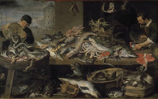 Fischladen de Frans Snyders