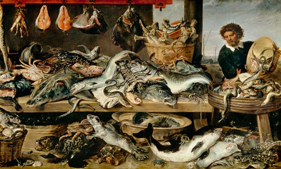 The Fish Market de Frans Snyders