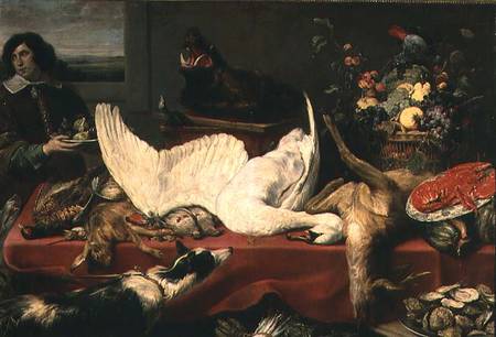 Still Life of Game and Shellfish de Frans Snyders