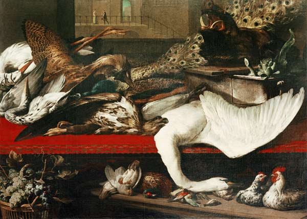Quiet life with poultry and game de Frans Snyders