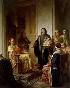 Carlos IV rodeado por sus consejeros de Franz Czermak