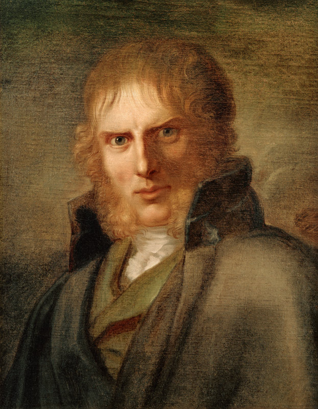 The Painter Caspar David Friedrich (1774-1840) de Franz Gerhard von Kugelgen