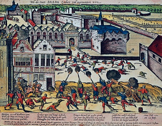 The Haultepenne Fury in 1581 de Franz Hogenberg