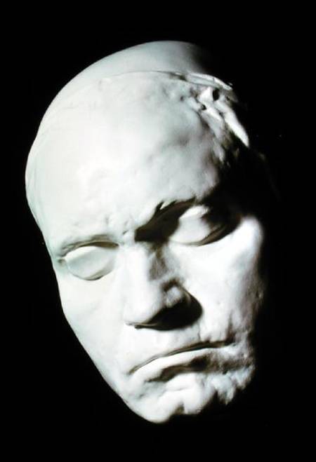 Mask of Beethoven (1770-1827), taken from life at the age of 42 de Franz Klein