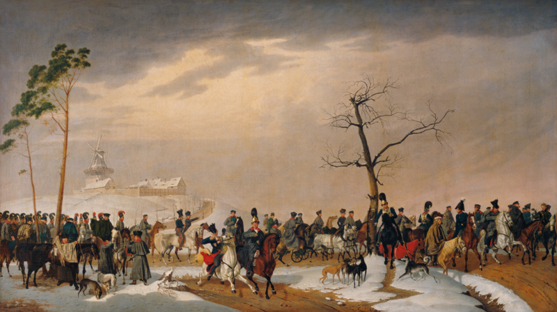 Marsch preußischer Kavallerie 1815 de Franz Krüger