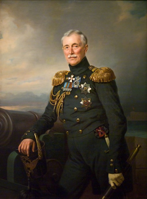 Prince Alexander Sergeyevich Menshikov (1787-1869) de Franz Krüger