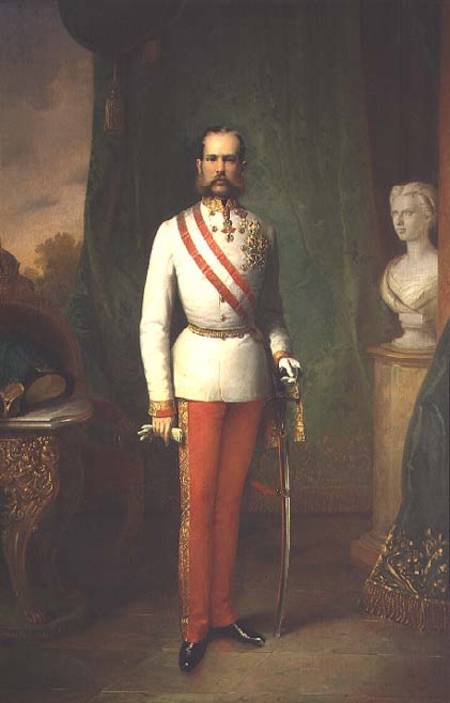 Franz Joseph I Emperor of Austria and King of Hungary (1830-1916) de Franz Russ