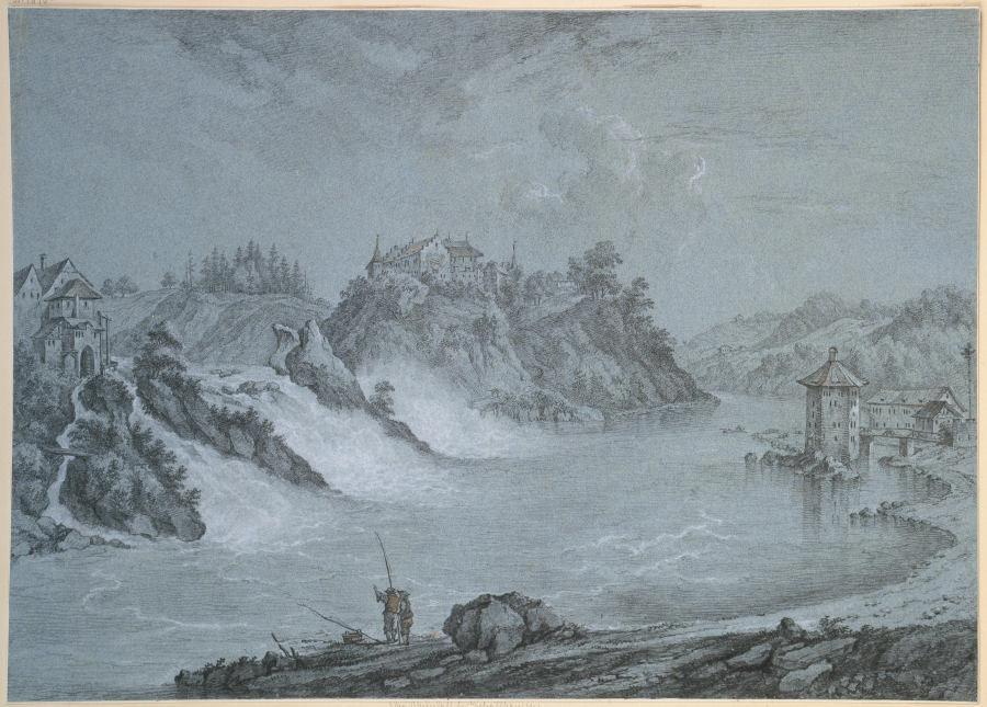 Der Rheinfall bei Schaffhausen de Franz Schütz