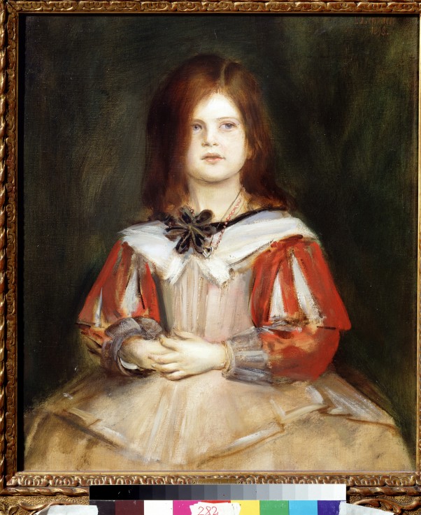 Portrait of Gabriella Lenbach de Franz von Lenbach