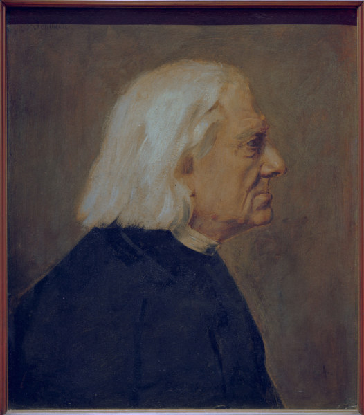 Franz Liszt de Franz von Lenbach