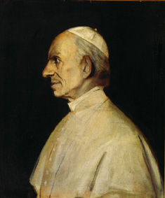 Pope Leo XIII. de Franz von Lenbach