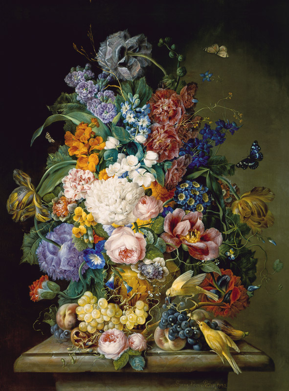 Flower painting. de Franz Xaver Petter