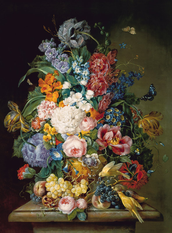 Flower painting. de Franz Xaver Petter
