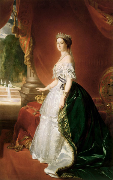 Empress Eugenie of France (1826-1920) wife of Napoleon Bonaparte III (1808-73) de Franz Xaver Winterhalter