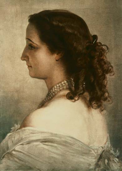Porträt of Empress Eugenie de Franz Xaver Winterhalter