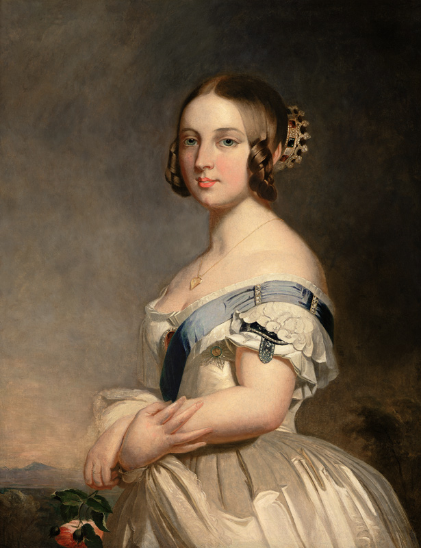 Queen Victoria (1819-1901) de Franz Xaver Winterhalter