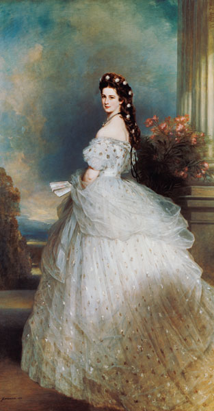 Empress Elisabeth of Austria (Sissi) de Franz Xaver Winterhalter
