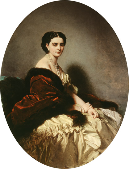 Bildnis der Gräfin Sophie Narishkina (1823-1877) de Franz Xaver Winterhalter