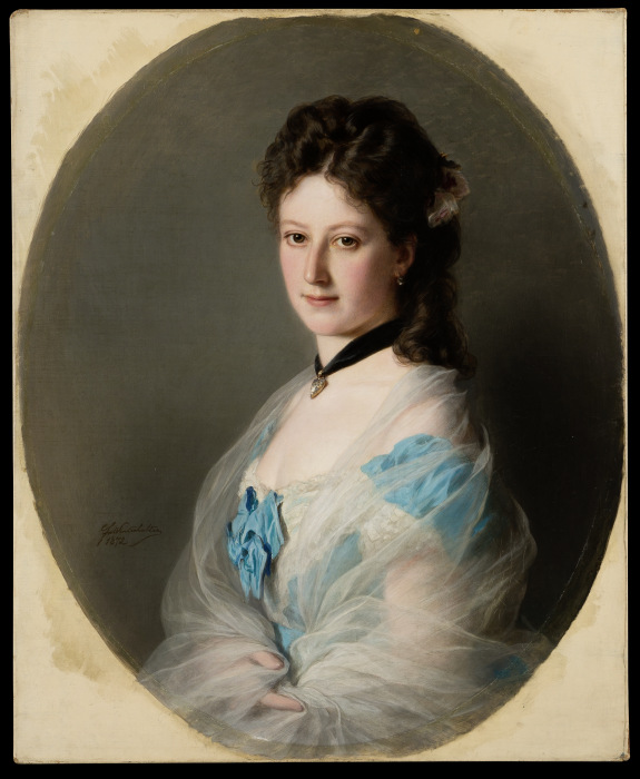 Portrait of Olga von Grunelius de Franz Xaver Winterhalter