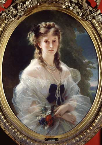 Portrait of Sophie Troubetskoy (1838-96) Countess of Morny de Franz Xaver Winterhalter