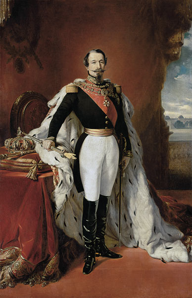Portrait of Napoleon III (1808-73) Emperor of France de Franz Xaver Winterhalter