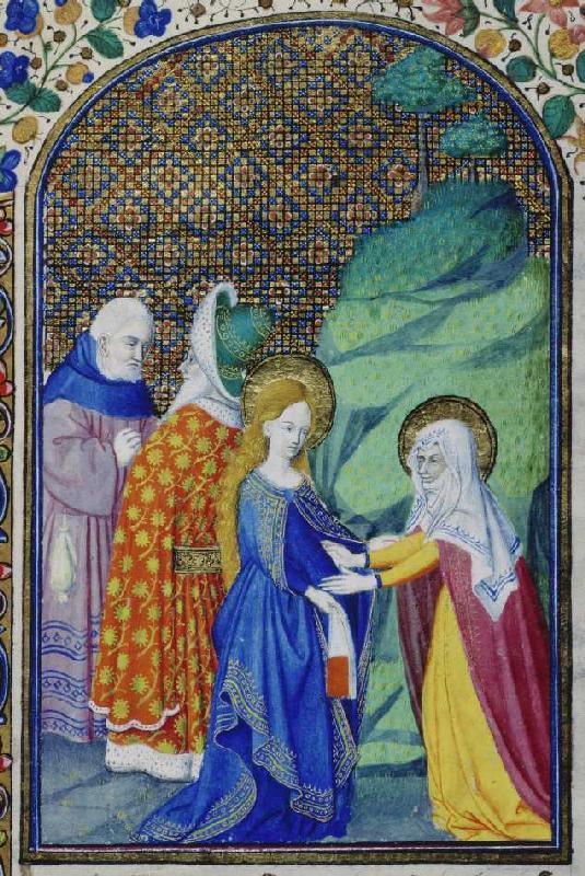 Visitation Mariae end hay redoubles de Louis de Sa de französisch Handschrift