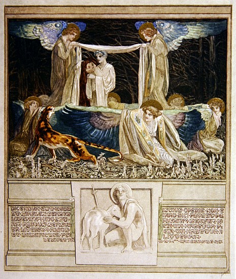 Illustration from Dante''s ''Divine Comedy'', Inferno de Franz von (Choisy Le Conin) Bayros