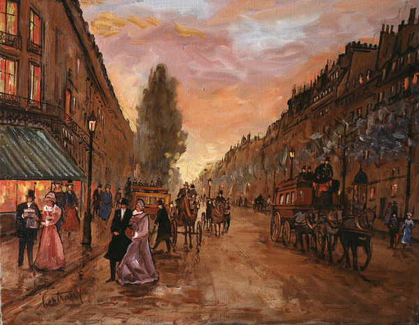 Paris in 1900 de Fred Bertrand