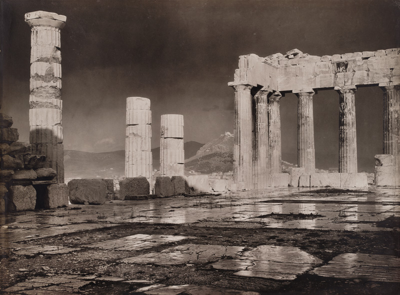Athens, The Acropolis after the rain de Frédéric Boissonnas