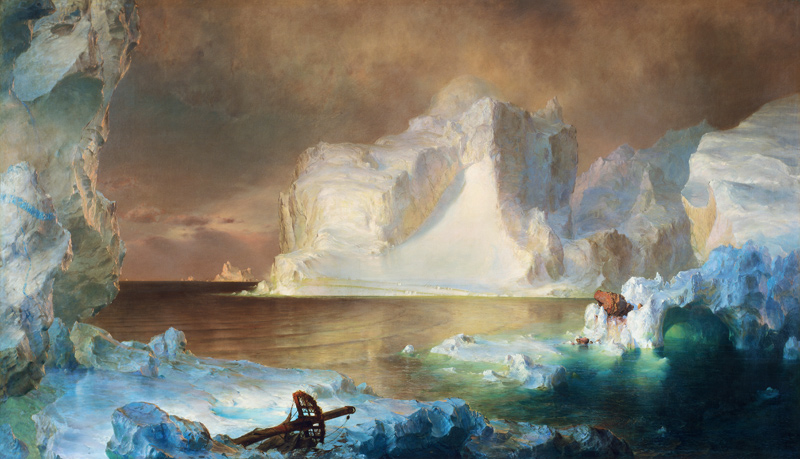 Die Eisberge de Frederic Edwin Church