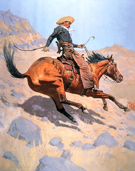 The Cowboy de Frederic Remington