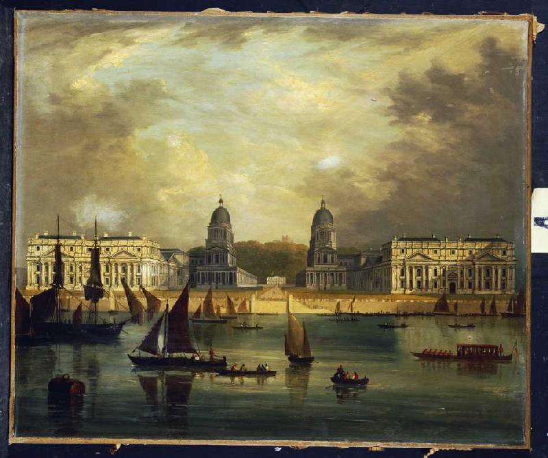 Ansicht von Greenwich de Frederick Calvert