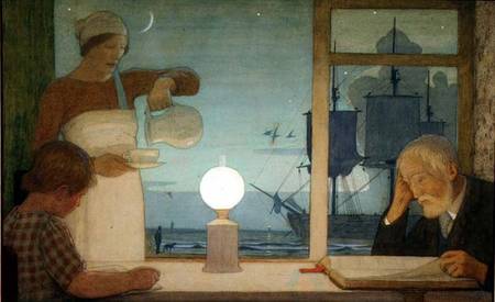 The Day of Rest de Frederick Cayley Robinson