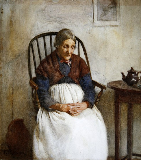 Study of an Elderly Lady de Frederick James McNamara Evans