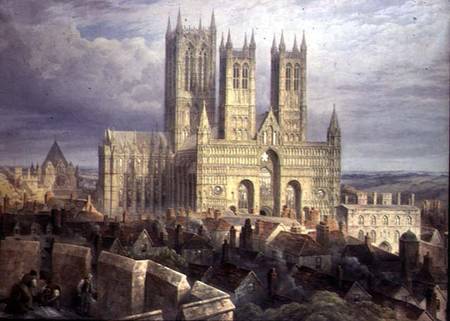 Lincoln Cathedral de Frederick Mackenzie