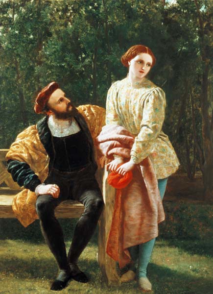 Orsino and Viola de Frederick Richard Pickersgill