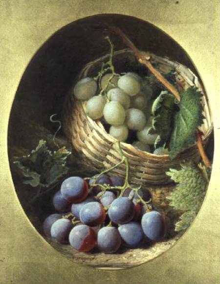 Red and White Grapes de Frederick T. Bayes