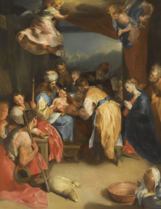 The circumcision of Christ de Federico Fiori Barocci