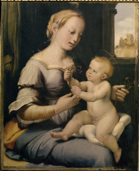 F.Barocci, Maria mit Kind de Federico Fiori Barocci